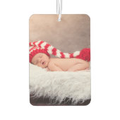 Custom Baby Photo Template Car Air Freshener Luchtverfrisser (Achterkant)