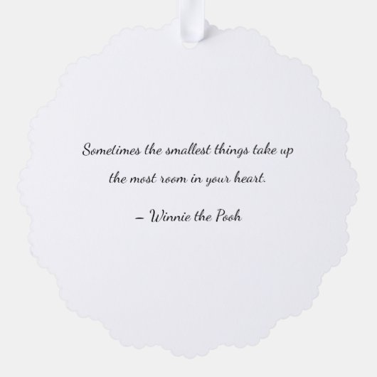 Custom Baby Reveal Kaart (Achterkant)