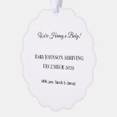 Custom Baby Reveal Kaart (Links)