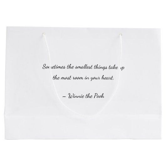 Custom Baby Reveal Kaart Groot Cadeauzakje (Achterkant)