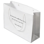 Custom Baby Reveal Kaart Groot Cadeauzakje (Achterkant Gekanteld)