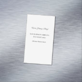 Custom Baby Reveal Kaart Magnetisch Visitekaartje (Voorbeeld)