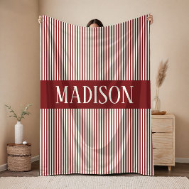 Custom Baby Shower Blanket Gift for Girls and Boys Fleece Deken