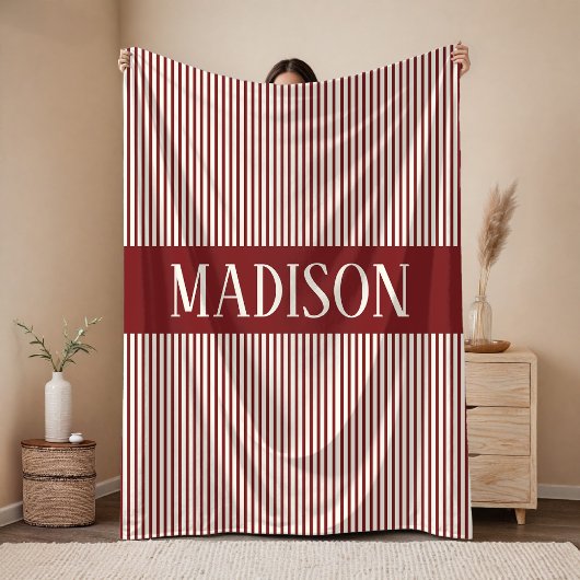 Custom Baby Shower Blanket Gift for Girls and Boys Fleece Deken