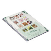 Custom Baby's 1st Year Journey Fotocollage Notitieboek (Rechterzijde)