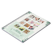 Custom Baby's 1st Year Journey Fotocollage Notitieboek (Linkerzijde)