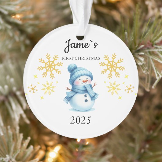 Custom Baby's Eerste Kerstballen, Custom Keeps Ornament (Boom)
