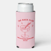 Custom Bach Party,Wedding Weekend Seltzer Blikjeskoeler (Seltzer Voorkant)