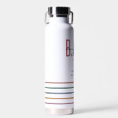 Custom Bachelor of Architecture Afstuderen Waterfles (Voorkant)