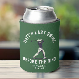 Custom Bachelor Party Favoriet Golftrip Groomsmen Blikjeskoeler