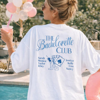 Custom Bachelorette Club Hoodie – Personalized T-shirt