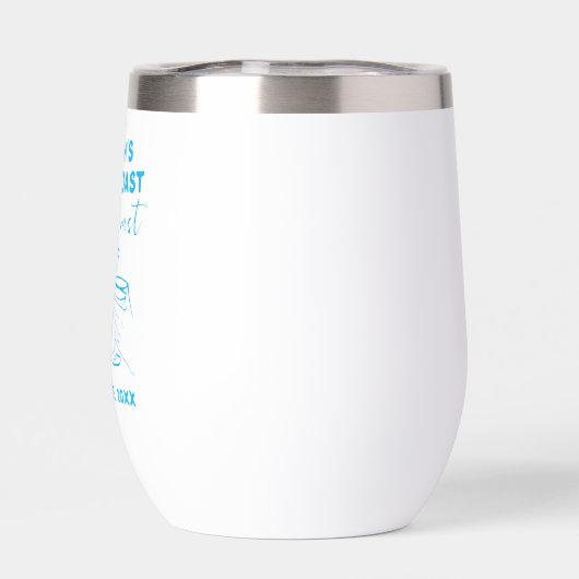 Custom Bachelorette Laatste Toast op de Kust Party (Achterkant)