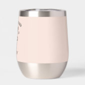 Custom Bachelorette Party Bruidsmeisje Wijn Tumble (Achterkant)