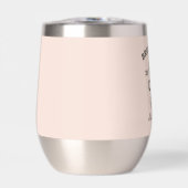 Custom Bachelorette Party Bruidsmeisje Wijn Tumble (Voorkant)