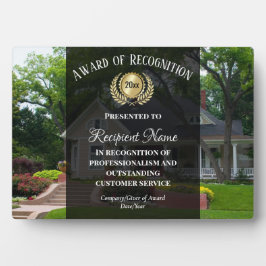 Custom Background Photo Business Real Estate Award Fotoplaat