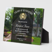 Custom Background Photo Business Real Estate Award Fotoplaat (Zijkant)