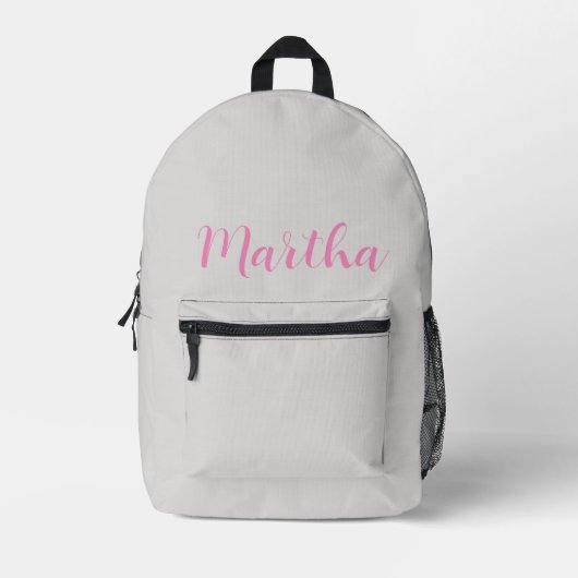 Custom backpack, personalized school bags bedrukte rugzak (Voorkant)