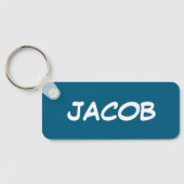 Custom Backpack Tag Sleutelhanger (Achterkant)