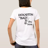 Custom Bad Two The Bone Family Matching Verjaardag T-shirt (Achterkant)