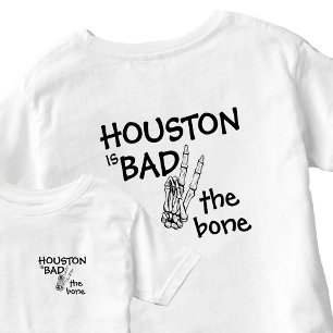 Custom Bad Two The Bone Halloween 2e verjaardag Kinder Shirts