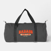 Custom Badass Papa Club Retro Cool Trendy Plezier Plunjezak (Voorkant)
