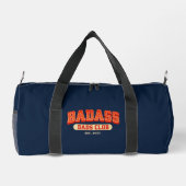 Custom Badass Papa Club Retro Cool Trendy Plezier Plunjezak (Achterkant)