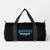 Custom Badass Papa Club Retro Cool Trendy Plezier Plunjezak (Voorkant)