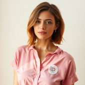 Custom badge, Event pin, Wedding gift Ronde Button 3,2 Cm