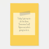 Custom Badge Logo Design Post-it® Notes (Voorkant)