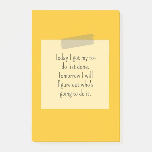 Custom Badge Logo Design Post-it® Notes (Voorkant)