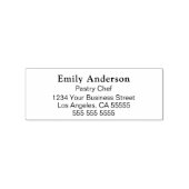 Custom Bakery Pastry Chef Business Rubberstempel (Afrduk)