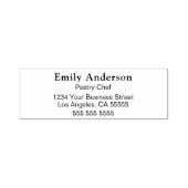 Custom Bakery Pastry Chef Business Zelfinktende Stempel (Design)
