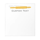 Custom Bakery Shopping List Notitieblok (Voorkant)