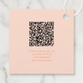 Custom Bakery Thank You Tag Bedankjes Labels (Achterkant)