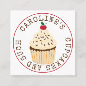 Custom Bakery Visitekaartje 2 (Voorkant)