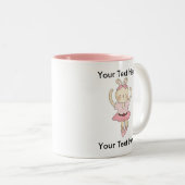 Custom Ballerina Bunny Mok -  (Voorkant rechts)