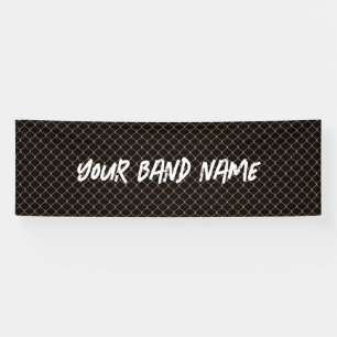 Custom Band Merch DJ Rock Show Music Gig Banner