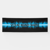 Custom Band Merch DJ Rock Show Music Gig Banner (Horizontaal)