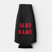 Custom Band Merch Flesjeskoeler (Voorkant)
