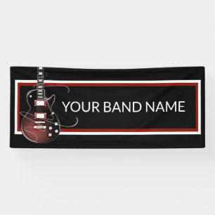 Custom Band Merch Guitar Rock Music Concert Gig Spandoek
