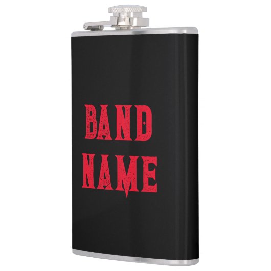 Custom Band Merch Heupfles (Links)