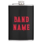 Custom Band Merch Heupfles (Voorkant)