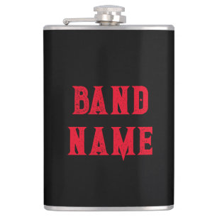 Custom Band Merch Heupfles