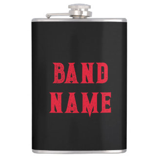 Custom Band Merch Heupfles