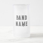 Custom Band Merch Matglas Bierpul (Center)