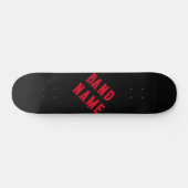 Custom Band Merch Persoonlijk Skateboard (Horizontaal)