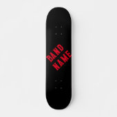Custom Band Merch Persoonlijk Skateboard (Voorkant)