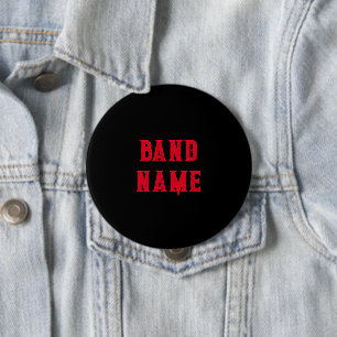 Custom Band Merch Ronde Button 4,0 Cm