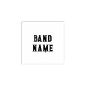 Custom Band Merch Rubberstempel (Afrduk)