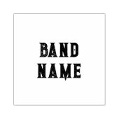 Custom Band Merch Rubberstempel (Afrduk)